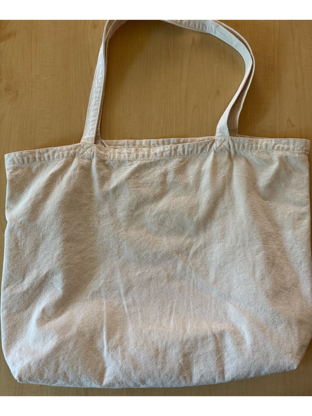 Clare V. Tout Va Bien Canvas Tote Cream and Neon Yellow - Picture 4 of 6